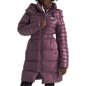 The North Face Women's Ruby Parka color midnight mauve